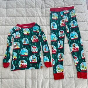 Little Sleepies Disney Pajama Set - Pixar Holiday